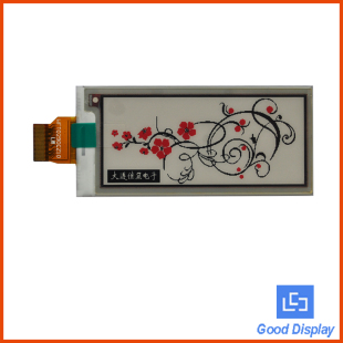 大连佳显2.9寸Eink三色电子墨水屏幕彩色电子