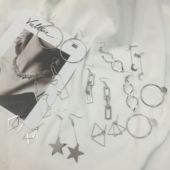 适合圆脸的设计感显瘦耳环女气质韩国高级感小众耳钉耳坠女批發