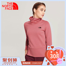 TheNorthFace北面秋冬卫衣2018新款 高领打底衫 女休闲衣长袖 3L7K
