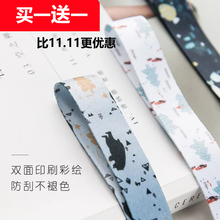 挂脖女款 vivoppo绳宽可爱防丢拆卸钥匙链少女U盘扣绳 手机挂绳个性