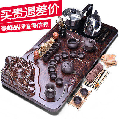 紫砂茶具套装实木评测