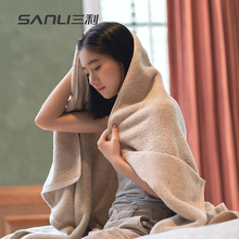 三利加厚浴巾纯棉成人男女儿童婴儿加大毛巾家用全棉柔软吸水韩版