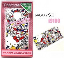 日韩三星I9100阿拉蕾史迪奇hello kitty外壳保护套手机壳硅胶可爱