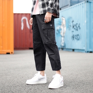 净化眼球夏季新品收脚九分裤