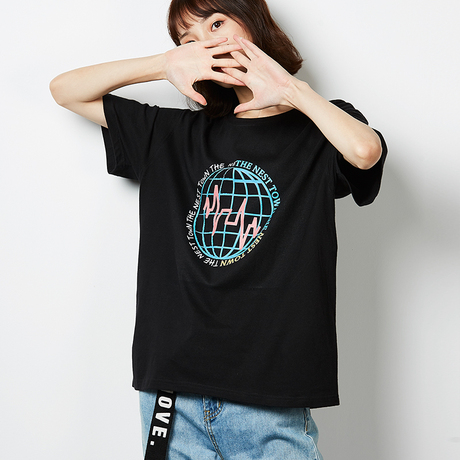 T恤女短袖女2018新款学生宽松韩版ulzzang纯棉夏9.24商品大图
