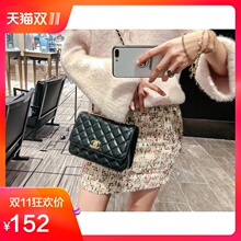 韩语琳秋冬装裙子2018新款女装韩版高腰修身显瘦半身裙包臀裙短裙图片