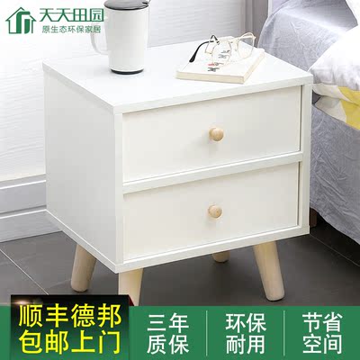 北欧简易床头柜特价精选