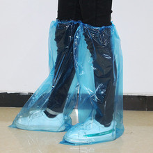 套有点薄 够厚实 雨裤 一次性高帮防雨鞋 游乐场激流勇进等项目脚套