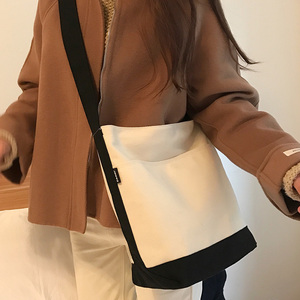 原宿韩国简约百搭帆布包