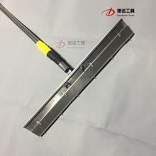 自流平水泥施工工具不锈钢刮板 齿耙子环氧塑胶找平工具硅PU篮球
