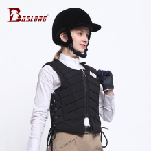 骑马背心八尺龙BCL219505 品质马术护甲防护背心男女儿童骑士服装
