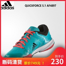 女鞋 AF4898 透气减震运动鞋 包邮 排球鞋 Adidas阿迪达斯羽毛球鞋 正品