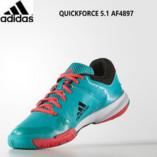 Adidas阿迪达斯羽毛球鞋 透气减震运动鞋 正品 包邮 女鞋 排球鞋 AF4898