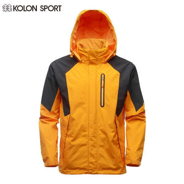 KOLONSPORT可隆冬季男户外防风防雨透气GORE-TEX冲锋衣LHGW41211