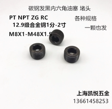 ZG1 1寸4分 内六角堵头油塞管帽丝堵RC