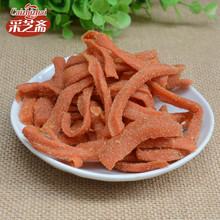 休闲蔬果干蜜饯 甘草胡萝卜条干 香草多味支卜8元 250g
