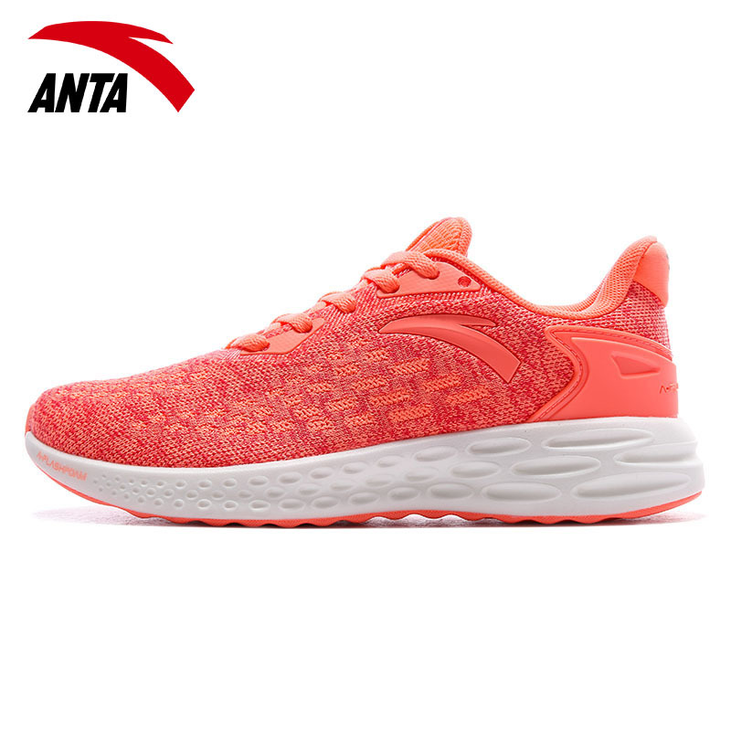 Anta Women's Running Shoes 2019 Autumn Genuine Cushioned Jogging Shoes Breathable Casual Sports Shoes Women's 12815532