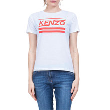 现货KENZO/高田贤三女士T恤印花纯棉圆领短袖F852TS739990图片