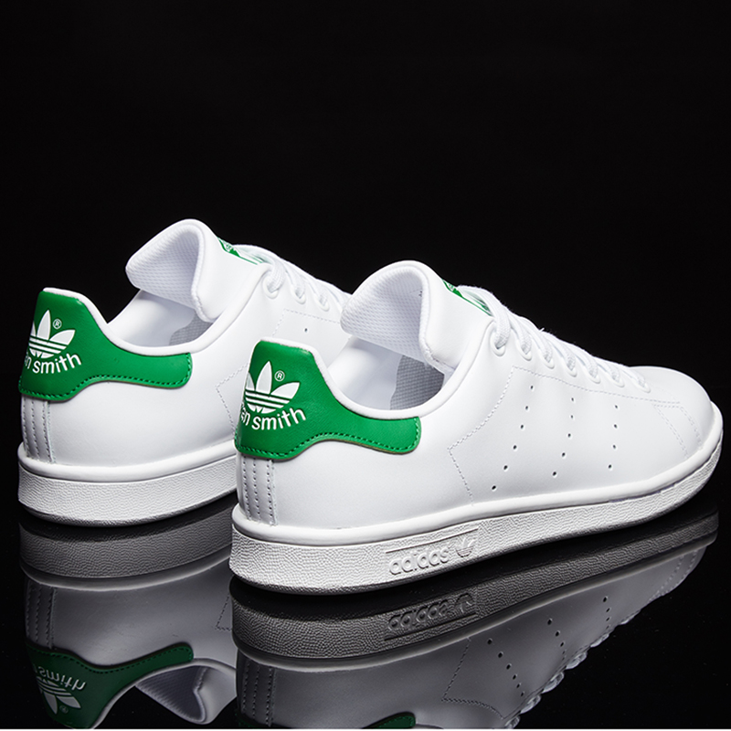 Adidas Clover Men's and Women's Shoes 2019 Autumn/Winter Green Tail New Smith Casual Shoes M20324