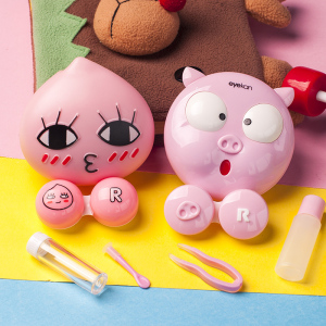 美瞳盒子可爱收纳盒