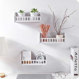 宿舍床头墙上置物架 