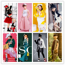 写真服A 时尚 儿童摄影服装 韩版 2019影楼6岁女宝拍照秋冬潮装 新款