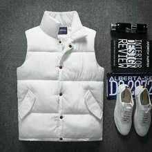 羽绒棉马甲男精神小伙棉服上衣社会人马夹 快手红人牌牌琦吴迪同款