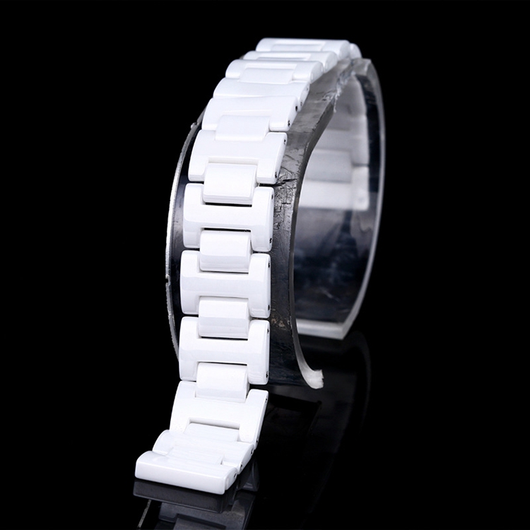 ticwatch2手表链配件三星S2华为b3商务手环黑