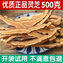 包邮 灵芝茶非同仁堂林芝 正品 长白山500克 东北特产野生灵芝片切片