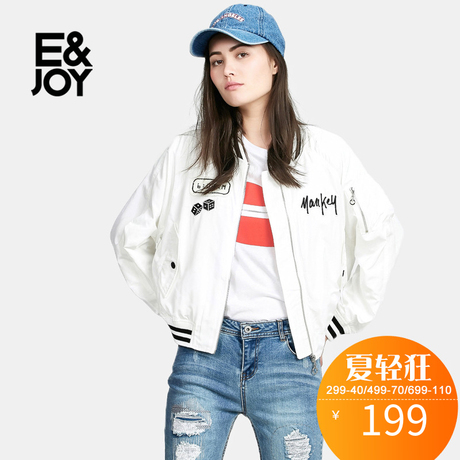 艾格 E＆joy 秋活力卡通休闲外套女S399商品大图