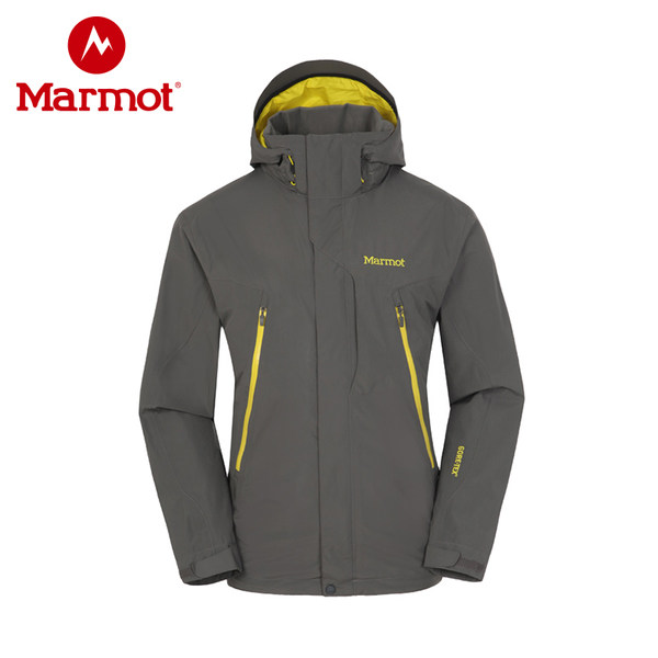 marmot/土拨鼠春秋男款冲锋衣沙宝亮明星同款夹克保暖外套