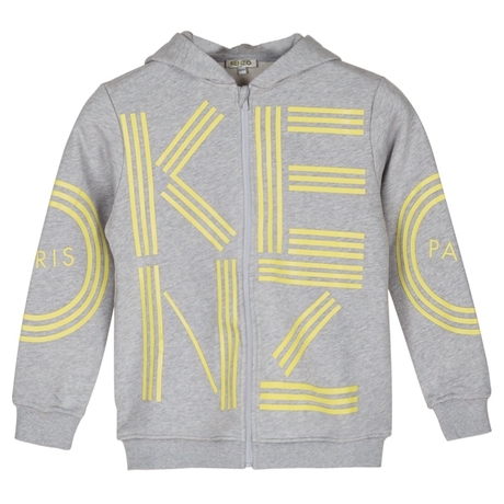 KENZO/高田贤三 童装百搭连帽长袖T恤 KL17508-22商品大图