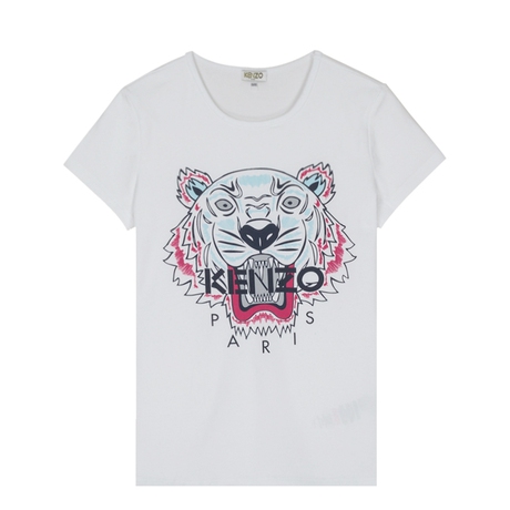 KENZO/高田贤三 女童装圆领百搭短袖T恤 KL10048-01商品大图