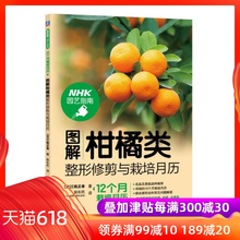 换盆整形修剪嫁接施肥疏枝疏果病虫害识别技术大全图书籍 病虫害诊断用药 橘子树栽培种植技术书 图解柑橘类整形修剪与栽培月历