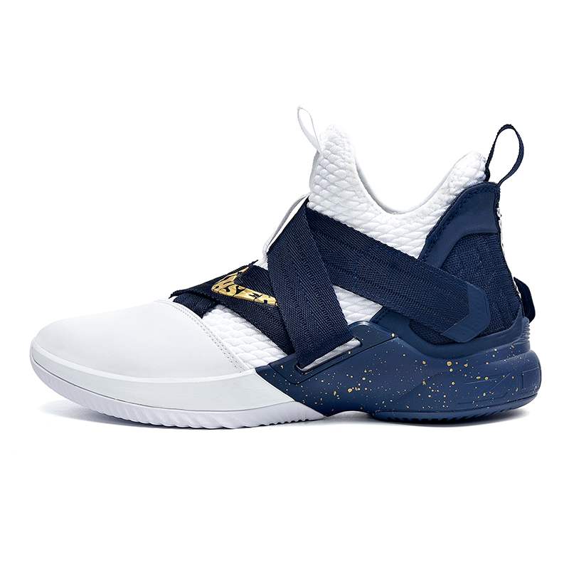 Official website flagship Gao Qiao Nike st package postage men's shoes James Soldier 12th generation basketball shoes high top combat boots battle