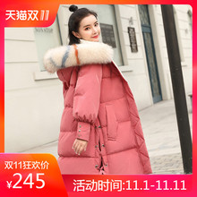 2018冬装新款女装ins羽绒棉服棉衣棉袄外套中长款韩版百搭面包服图片