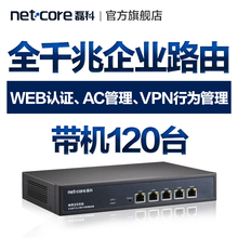 磊科 NR255G 全千兆端口企业级有线路由器 高速宽带光纤级大功率穿墙 带机120台 智能QOS 行为管理 营销wifi