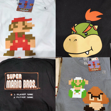 UNIQLO优衣库联名任天堂超级马里奥马力欧mario暴雪短袖T恤衫衣