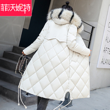 冬季加厚棉袄棉衣女2018新款长过膝中长款外套羽绒棉服韩版女装潮图片