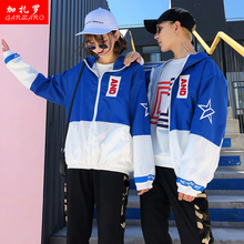 情侣装秋冬装风衣2018新款班服中学生运动套装宽松男女卫衣三件套