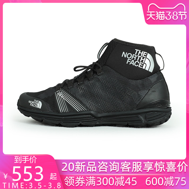 Autumn and winter the north face men's outdoor anti-skid and wear-resistant off-road running shoes 3MLA/3FYY