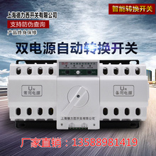 220V 上海德力西双电源自动切换开关63a电源转换开关63A