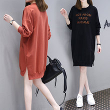 2018秋冬女装新款加绒加厚卫衣女长袖韩版宽松慵懒风上衣女外套潮图片