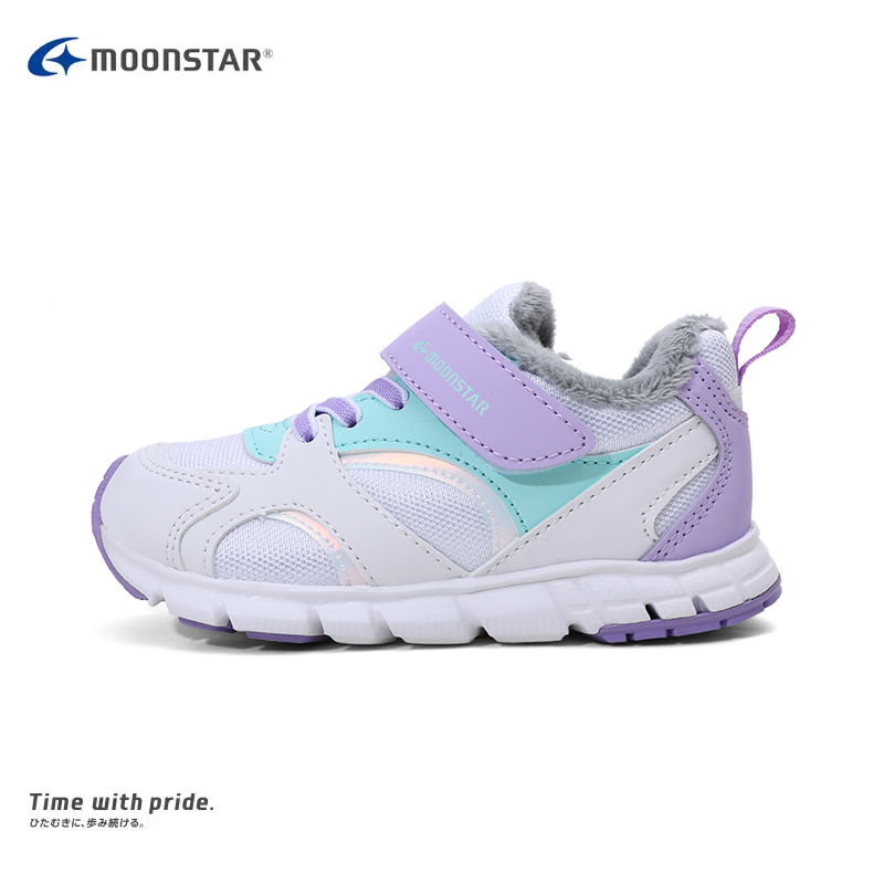 【狂欢价】MOONSTAR月星3-12岁加绒棉鞋男童绒鞋女童二棉鞋冬季保暖运动鞋