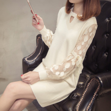 早秋女装秋装女2018新款秋季韩版毛衣中长款打底衫衣服女长袖上衣图片