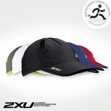 2XU Run 马拉松越野跑跑步透气遮阳帽 有顶帽 42195