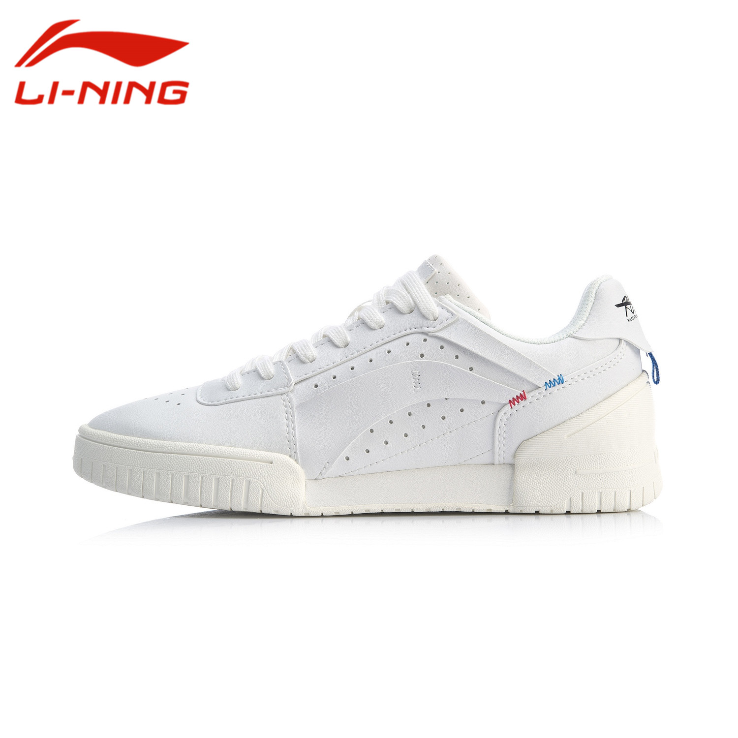 Li Ning Little White Shoes Women's Shoe 2019 New Sidewalks Casual Board Shoes Low Top Little White Shoes AGBP048