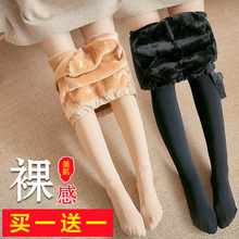 袜丝袜光腿神器女秋冬装 加绒加厚袜裤 踩脚打底裤 孕妇打底袜连裤