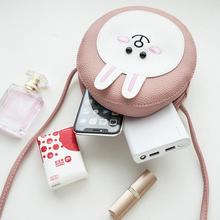 意卡通新款 女包潮流白兔百搭单肩包校园风清新包包小简约百搭耐磨