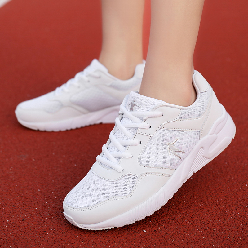 Jordan Women's Shoes Student activism Shoes Spring/Summer 2019 New White Shoes Light Soft Bottom Breathable Mesh Running Shoes